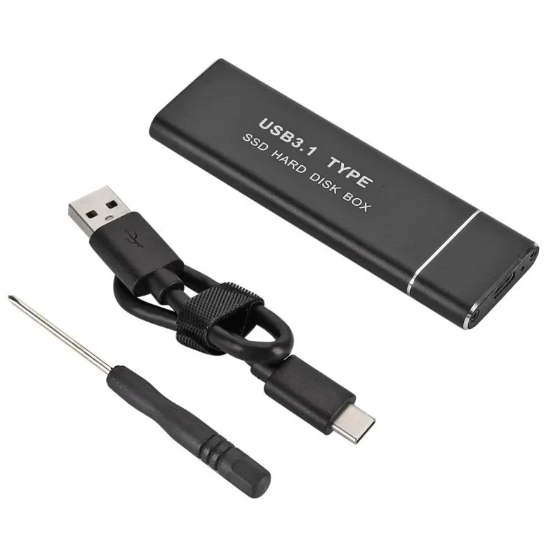 

Карта адаптера USB 3.1 Type C M.2 — USB, коробка для мобильного жесткого диска для твердотельного накопителя 2230 2242 2260 2280 M.2, внешний корпус