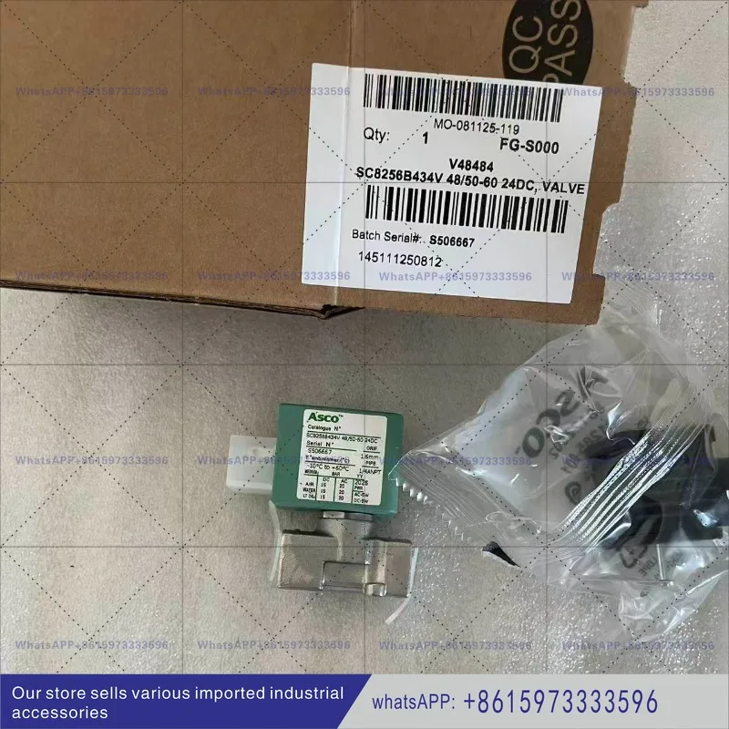 SC8256B434V 24DC solenoid valve, 1/4 'NPT thread