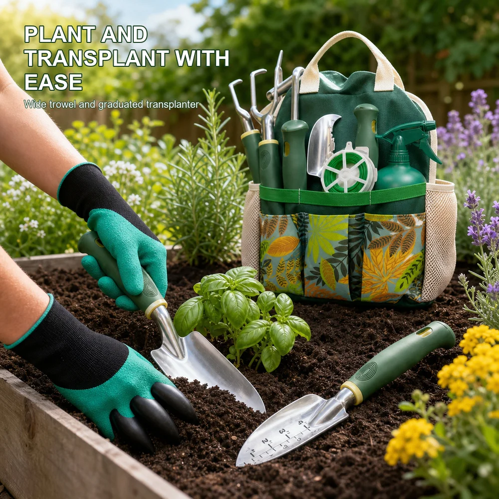 Conjunto de Ferramentas de Jar - Gardening Tools Gloves avaliação e preço