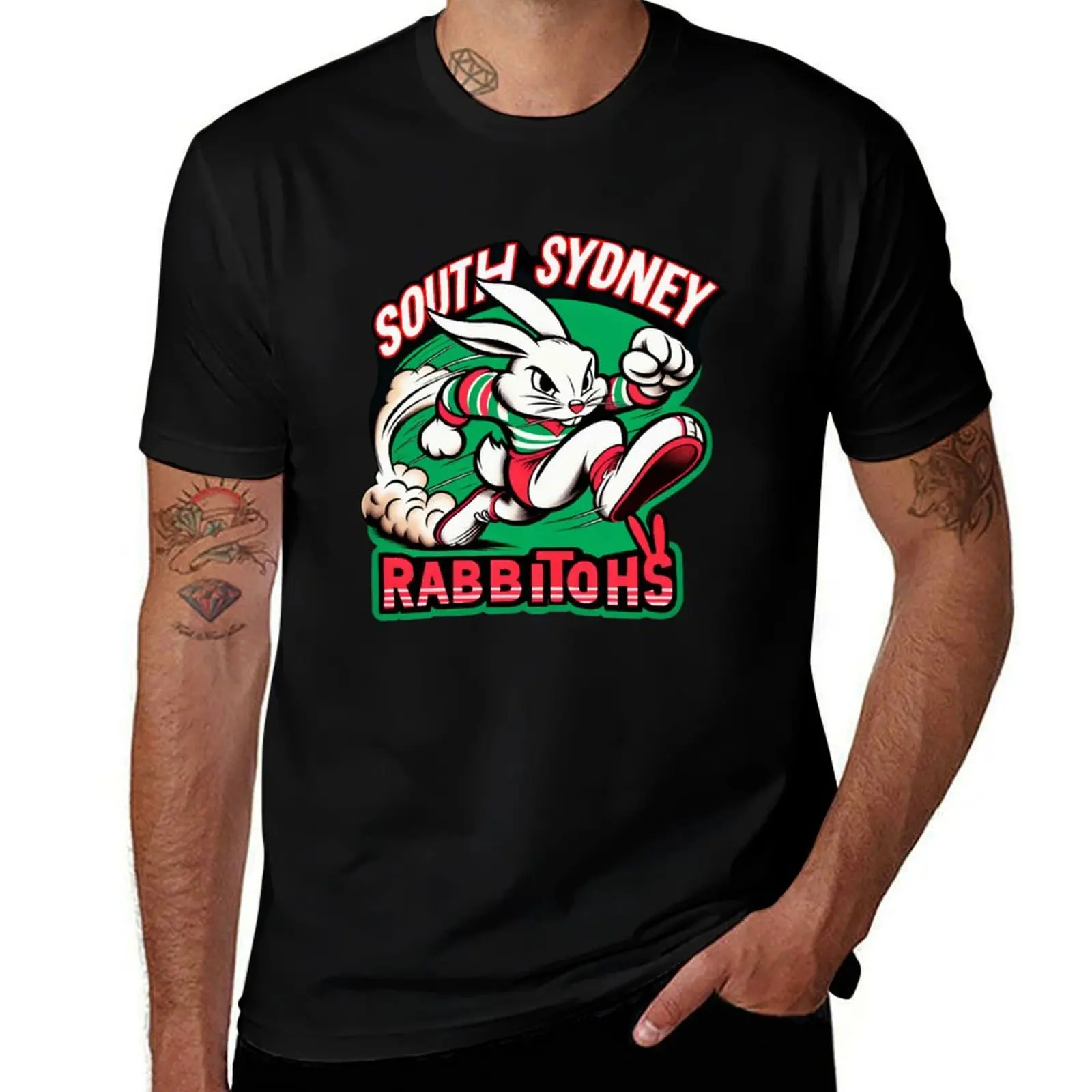 South Sydney Rabbitohs Active T-Shirt essential t shirt boys whites t shirts for men