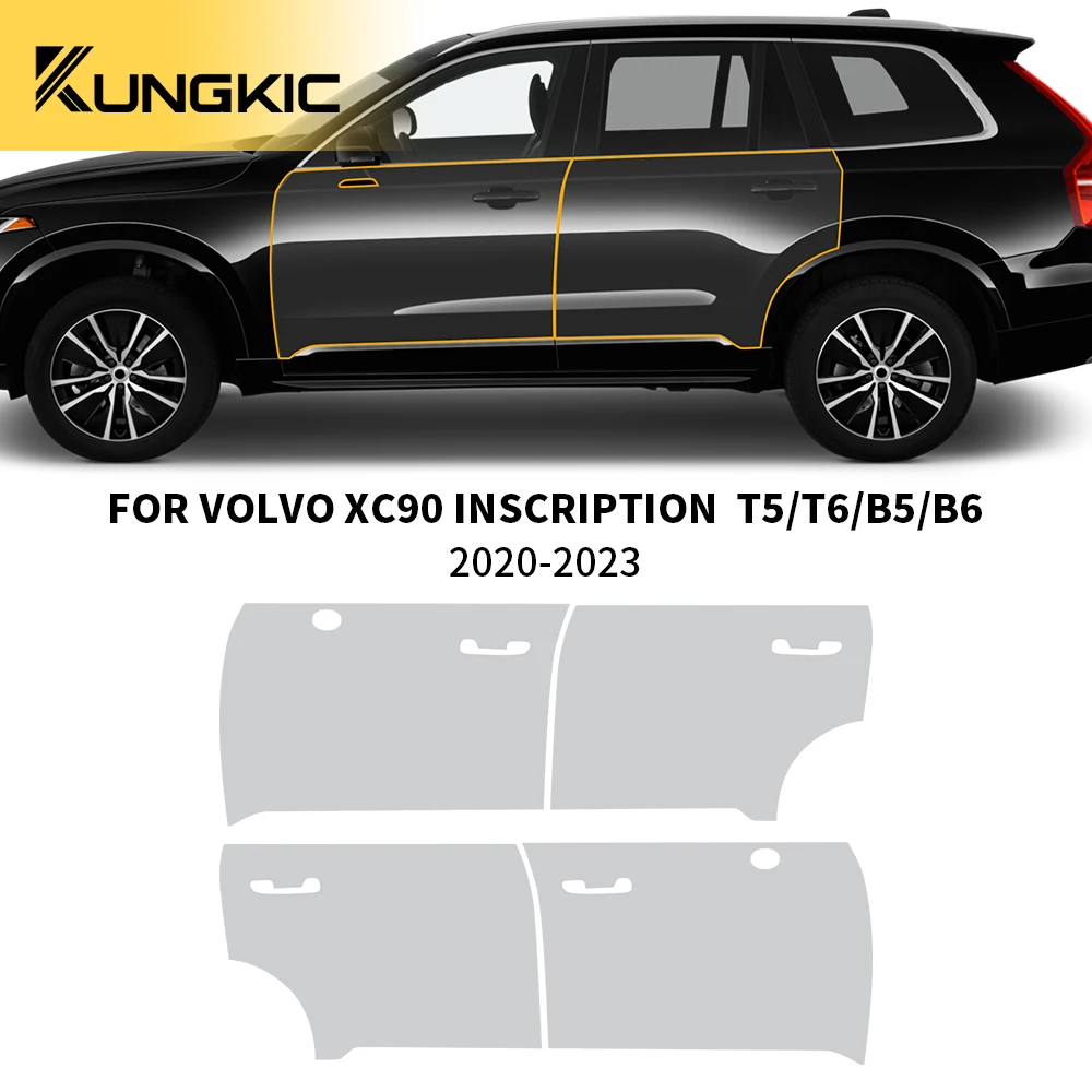 TPU Car Paint Protection Film For volvo xc 90 inscription T5/T6/B5/B6 20-23 PPF Transparent Clear Decal Body Sticker Accessories