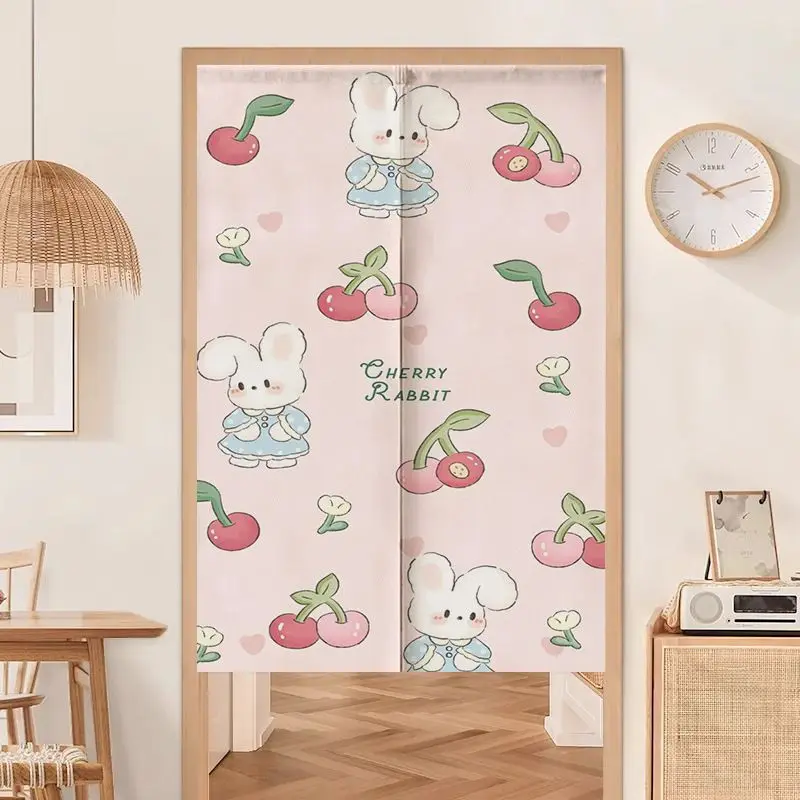 VIKAMA Colorful Fish School, Noren Door Curtain, 6 Designs, Doorway Decor for Bedroom Living Room Kitchen