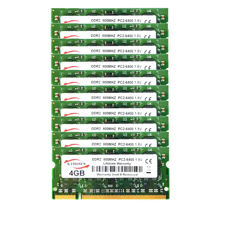 Go! DDR2 RAM 4GB 6400 Laptop Memory Lot 204 PIN