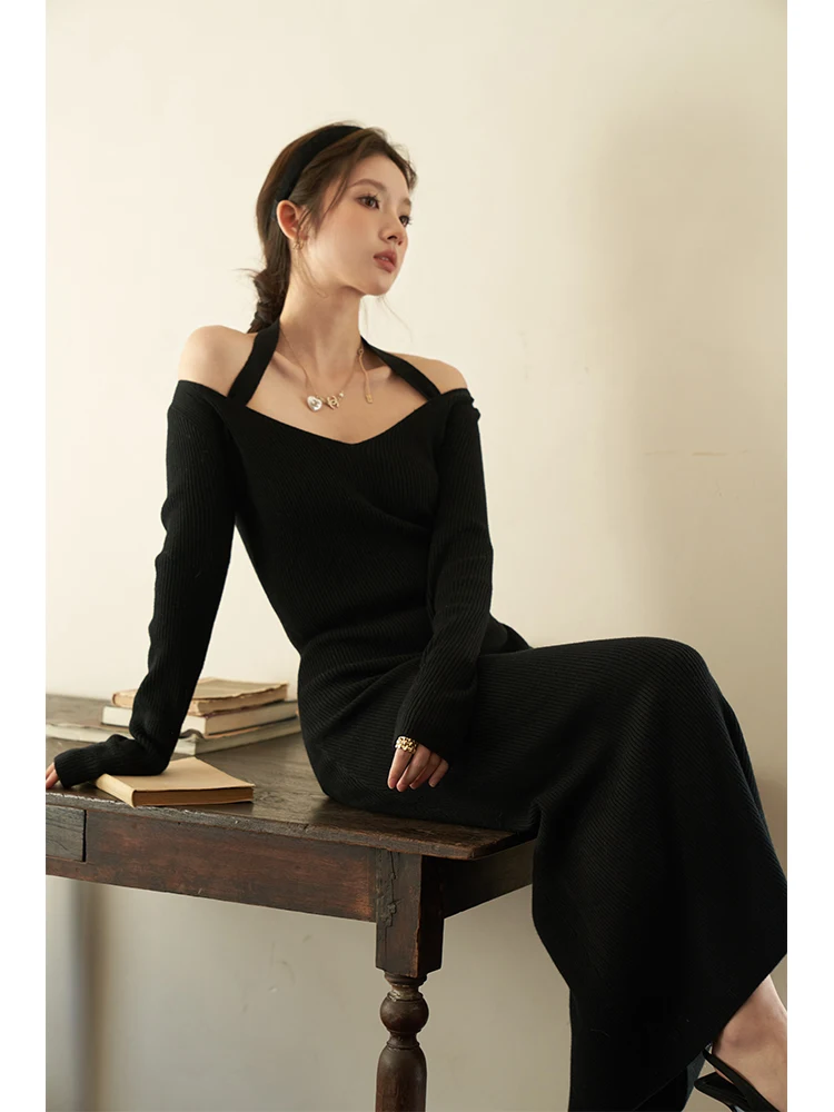 ChillCozy Blusa Feminina de Lã Tricotada com Decote em V, Moda de Inverno, Poliéster 37%, Lã 3.6%, Acrílico 22.4%, Nylon 8.9%