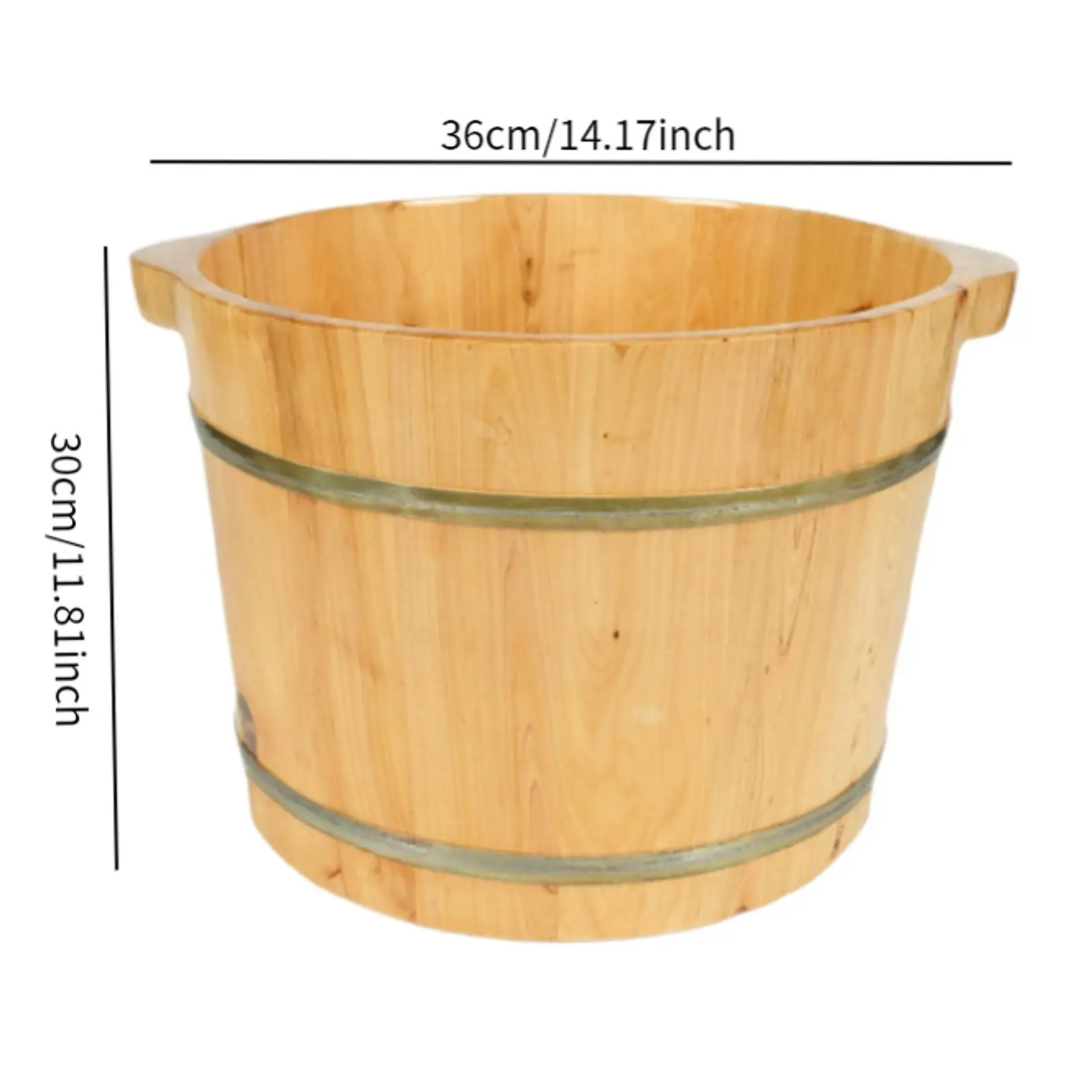 Wooden Foot SPA Tub Foot Bath for Mother's Day Gift Bathroom Home Foot SPA