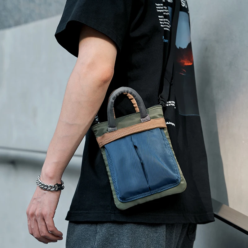 

Men Chest Bag New Arrival Waist Bag Lightweight Waterproof Crossbody Bags Casual Small Oxford Weekend Tote Handbags For Male