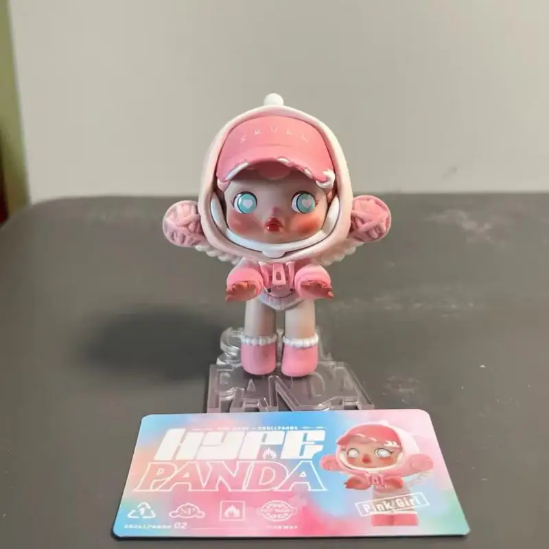 

POP MART SKULLPANDA Panda Craze Series Blind Box Toys Guess Bag Mystery Box Mistery Caixa Action Figure Surpresa Cute Birthday