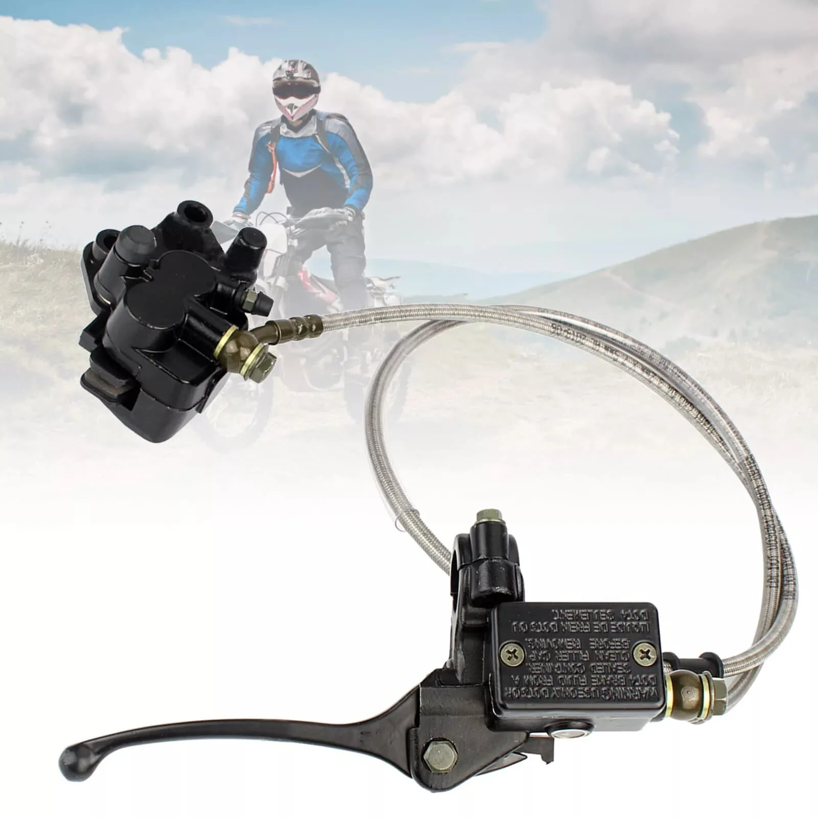 1Pcs Right Hydraulic Front Brake Master Cylinder For Pit Dirt Bike ATV 110 125 140cc Motorcycle Brakes Replacement Part