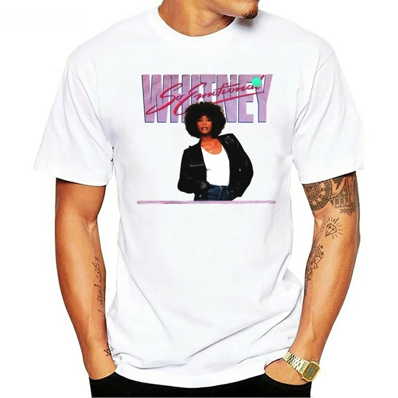 Whitney Houston Men'S T-Shirt Natural More Size And Colors Tee Shirt New Fashion Design For Men Women