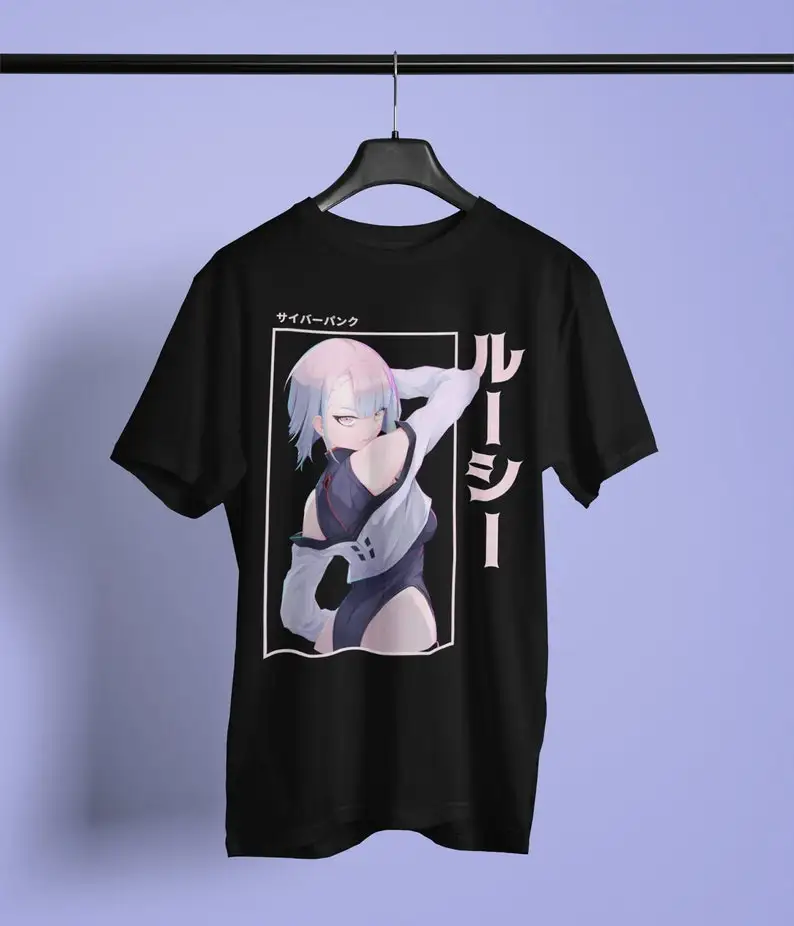 Unisex  Edgerunners Anime T-Shirt, Lucy Shirt