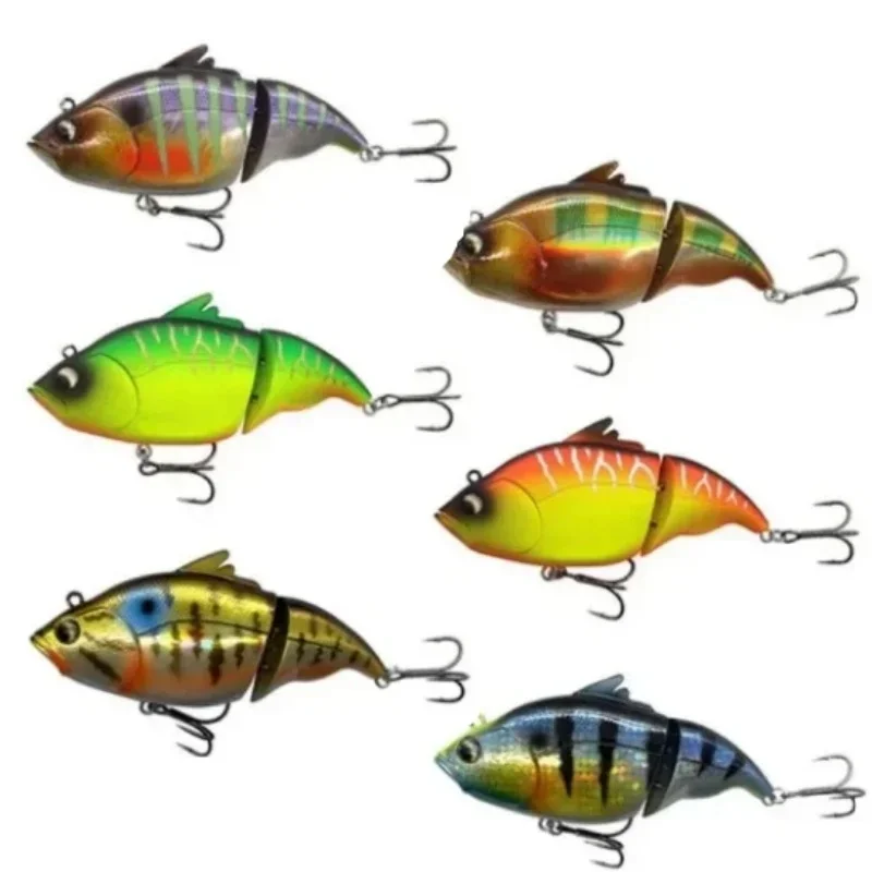 Vatalion Fishing Lures Sinking/Floating Artificial Hard Baits Crankbait Mult Jointed Fishing Wobbler Pike Bass Fishing Lures