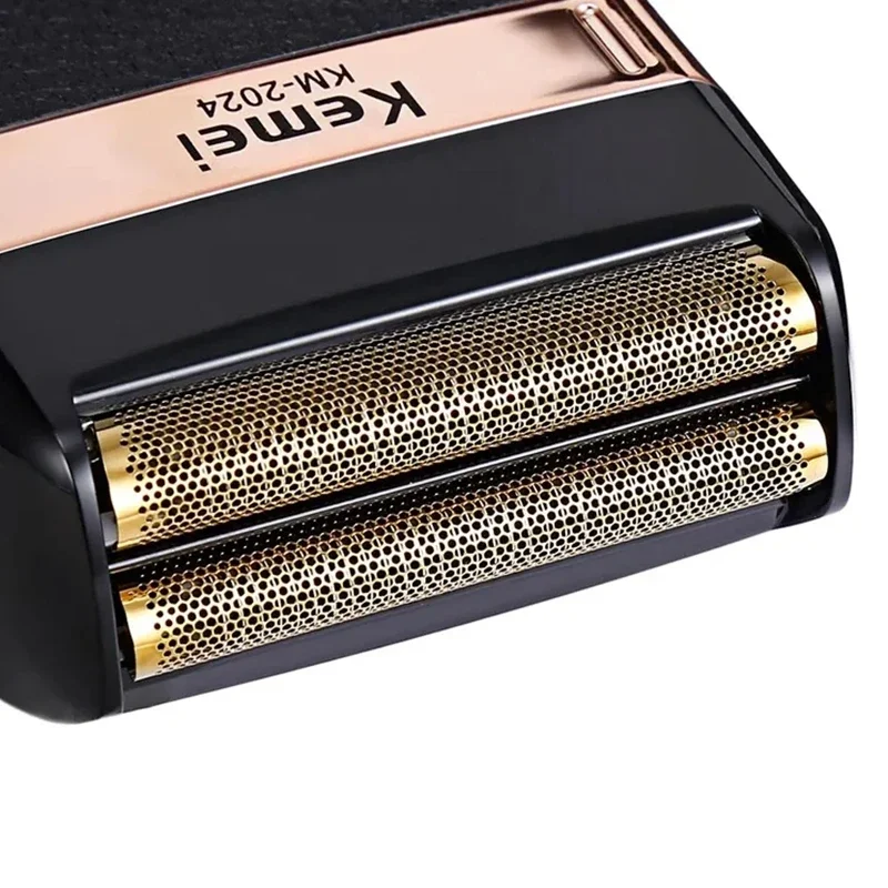 Kemei powerful rechargeable shaver for men foil electric shaver beard hair shaving head bald electric razor with extra mesh Whal