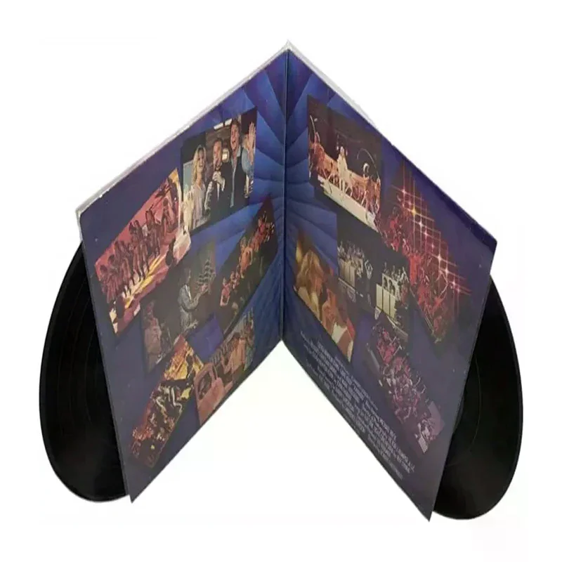 3/5/15/20pcs Double-Sided Foldable Vinyl Album Sleeves LP Record Sleeve Anti-Static Dustproof Dual Open-End Record Protection