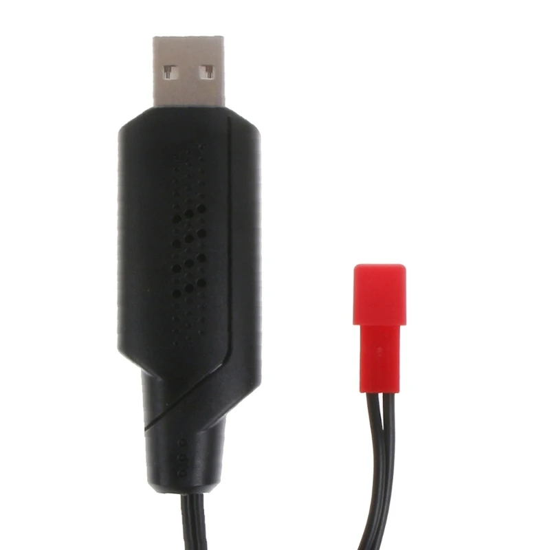 6.4V 2P 7.4V 3P 500ma Carregador Plug Toy Controle Remoto Usb Portátil Positivo