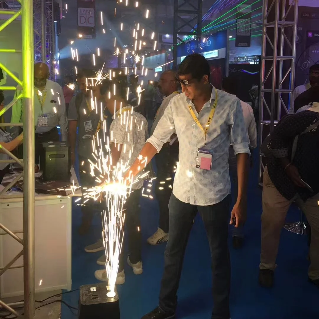 Cold Waterfall Flame Machine com Ti Powder, efeito especial