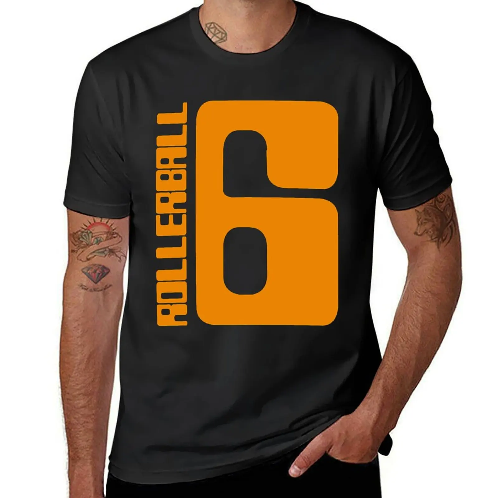 Rollerball 6 T-Shirt new edition Blouse blanks Short sleeve tee mens big and tall t shirts