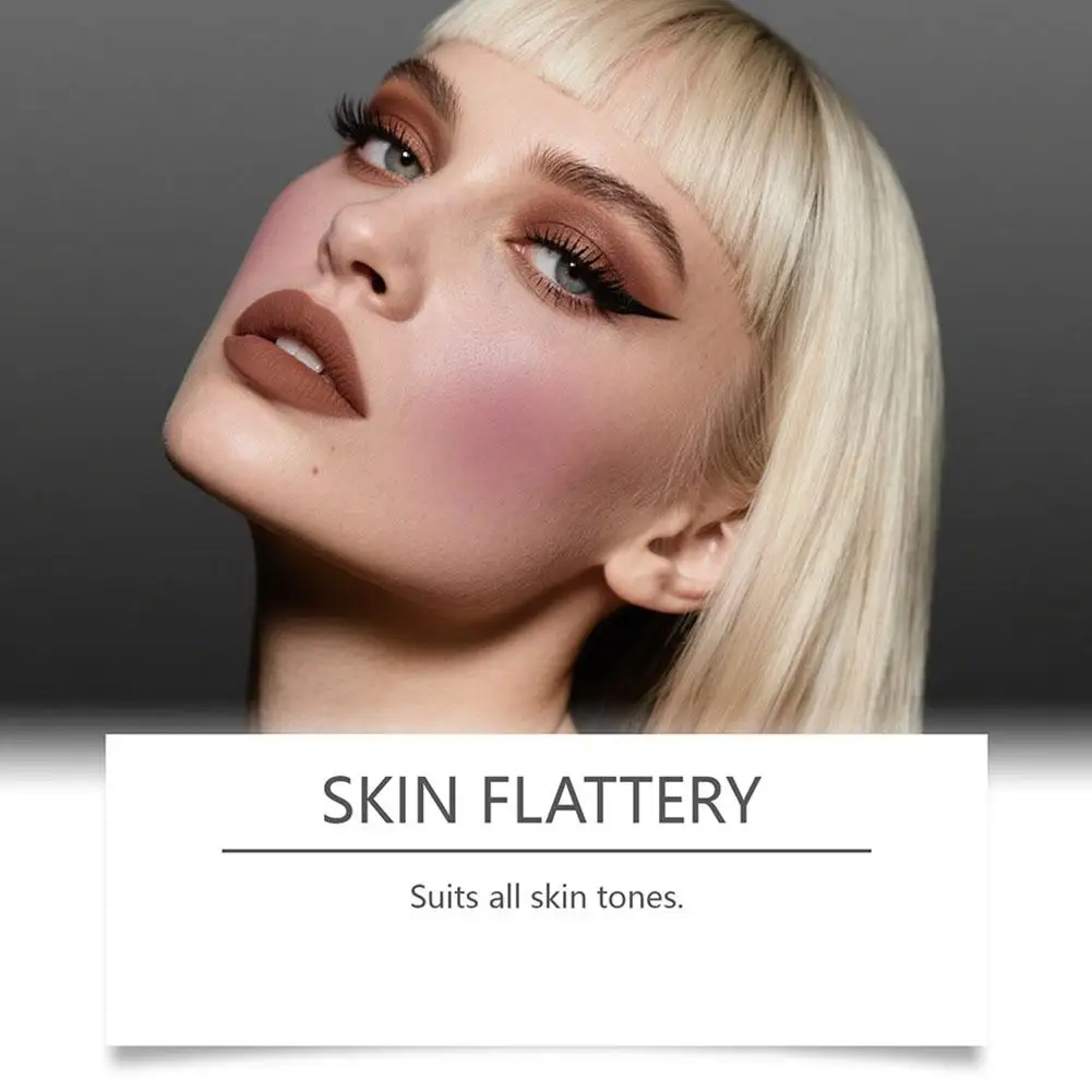 ゼフォコ リキッドパウダーブラッシャー ピンクバイブス マット ラディアント 立体輪郭 二重用途 リップ＆チーク 防水コスメ