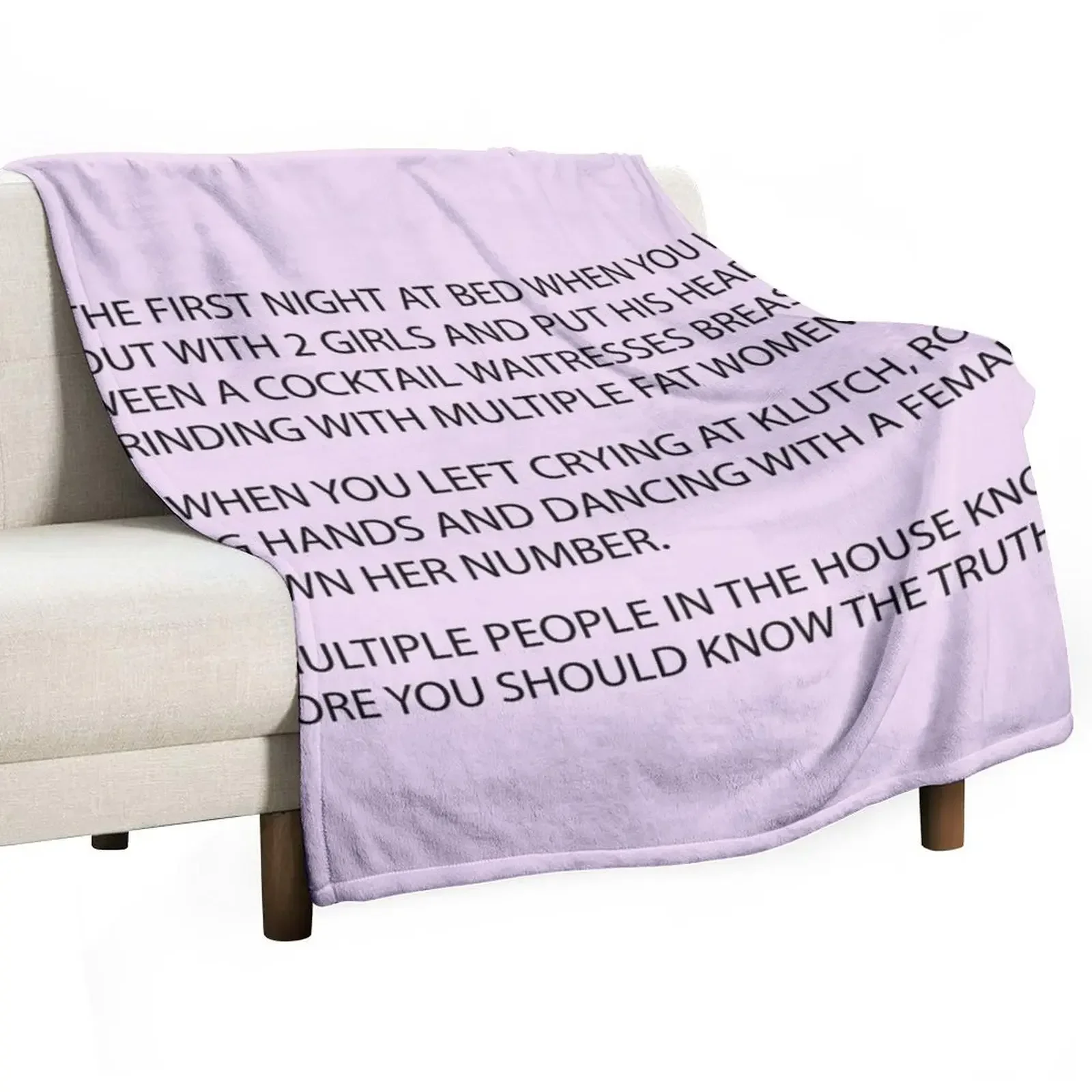 letter to sam sammi sammy Throw Blanket Moving Sofa Throw Picnic Blankets