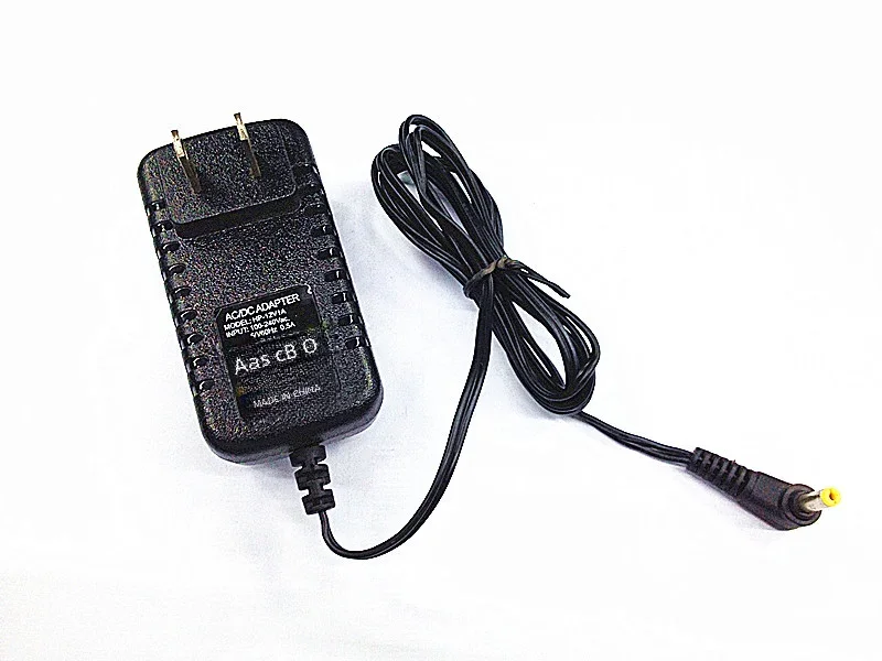 Wtyczka US/EU 12V 1A zasilacz sieciowy ładowarka ścienna do odtwarzacza DVD Philips 4.0mm * 1.7mm