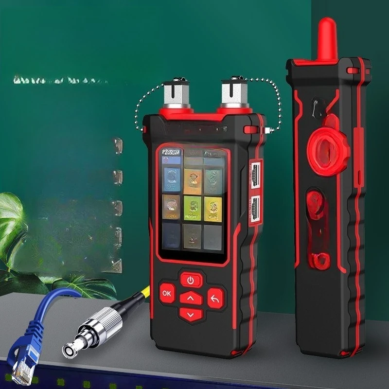 NF-8508 Network Line Finder Network Cable Tester Length Breakpoint Crystal Head Crimp Optical Power Meter