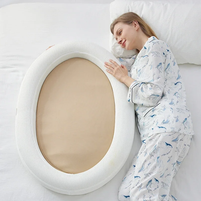 Portable Travel Cotton Sleeping Rocking Bed in Turkey Nest Baby Lounger Skin Soft Mosquito Net Breathable Baby Lounger Nest