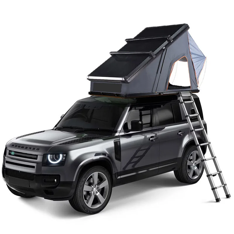 

2 Persons Cross Bar Triangle Car Tent Portable Outdoor Camping Off Road SUV Pickup Vehicle Roof Top Mounted Travel Tents