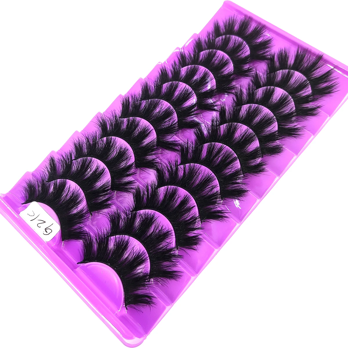 10 pares 3d falso vison cílios fofo macio completo grosso fino natural longo cílios postiços cílios encaracolados atacado