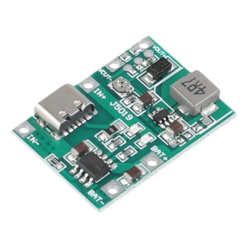 1-2pcs DC-DC Boost-Modul Typ-c tp4056 Ladegerät Entladung Power Board DC 4,3-27V Aufladung Step Up Boost-Modul DIY Kit Teile