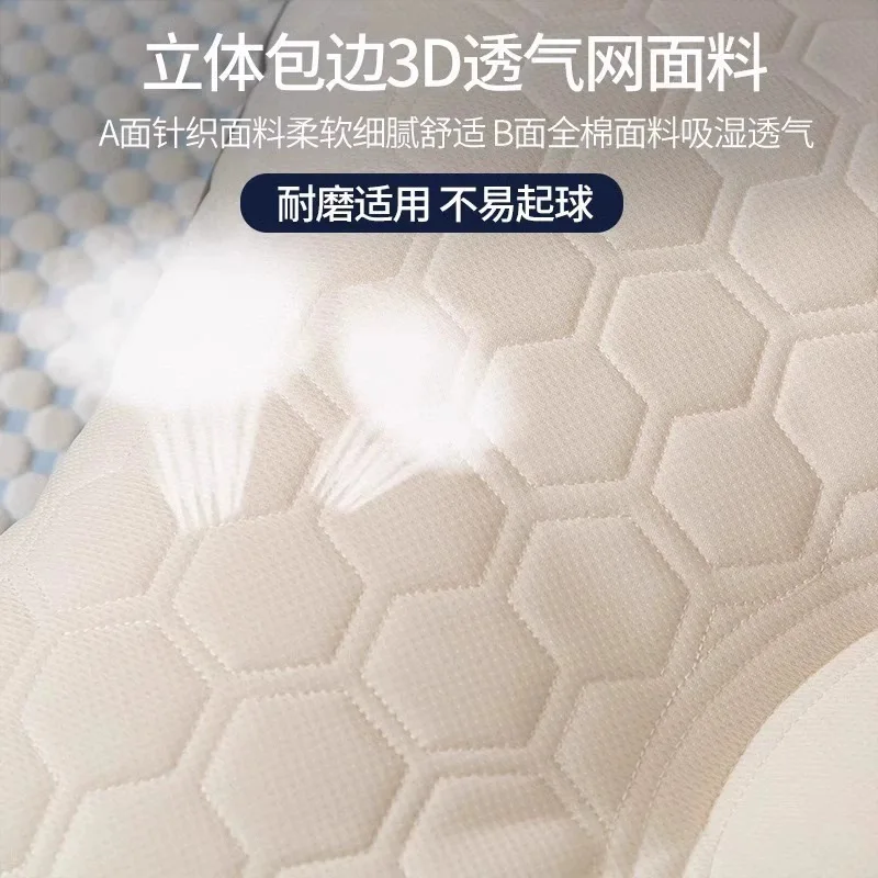 Foam Neck Contour Pillow Improve Sleep Quality Ergonomic Support For Adults Students Side Sleeping Household Inner Cushion