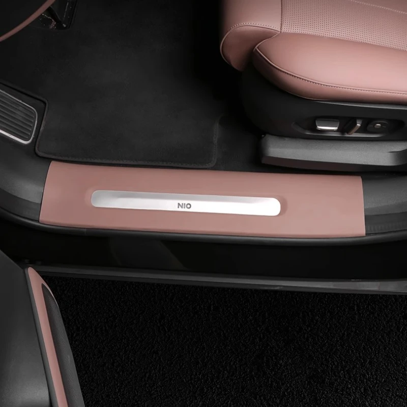 

For NIO ES8 2023-2024 Car Threshold Decorative Sticker Welcome Pedal Protection Strip Car Modification Decorative Accessories