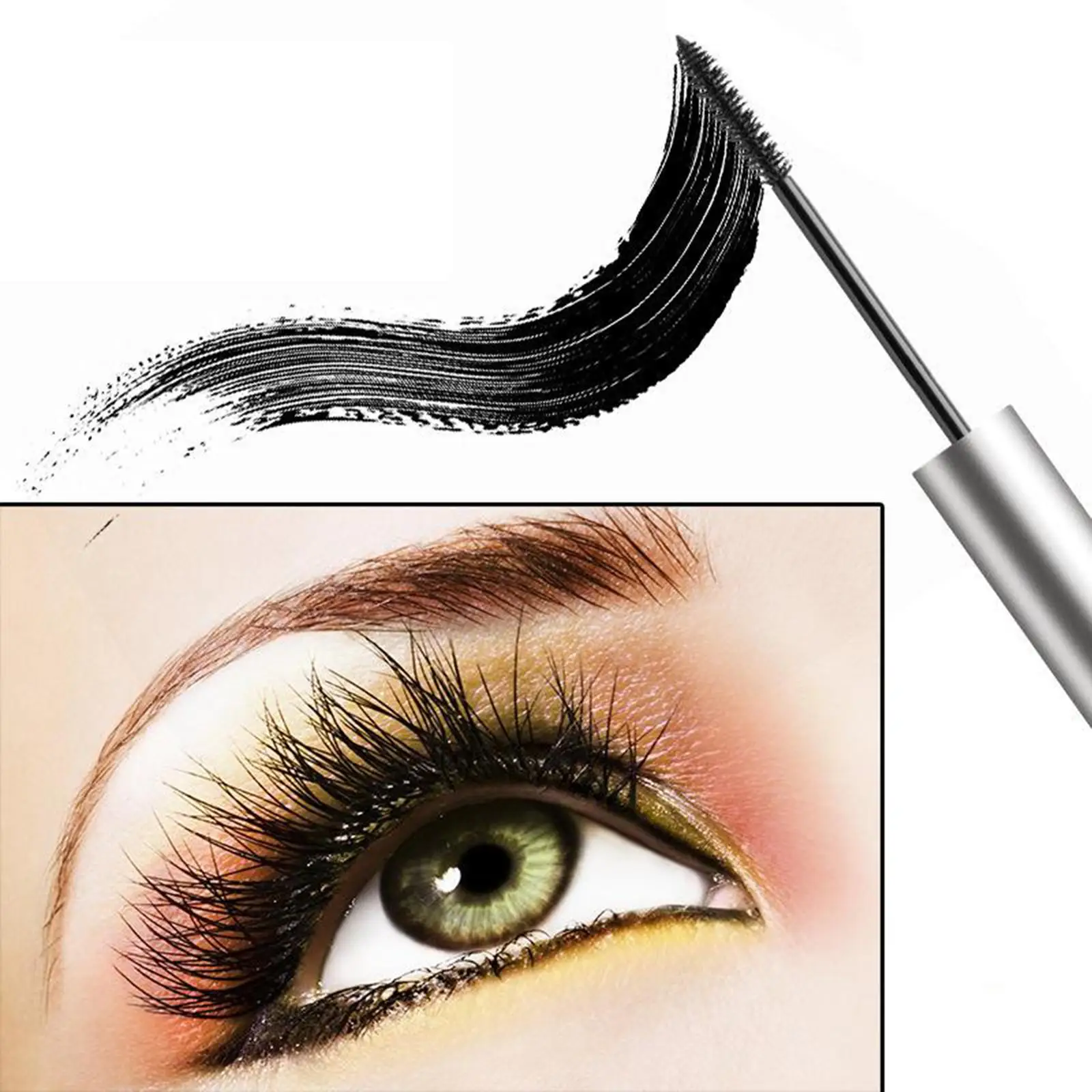 Extensão de maquiagem WaterThick Volumizing Alongamento Fortalecedor Curling de longa duração para festa/diário