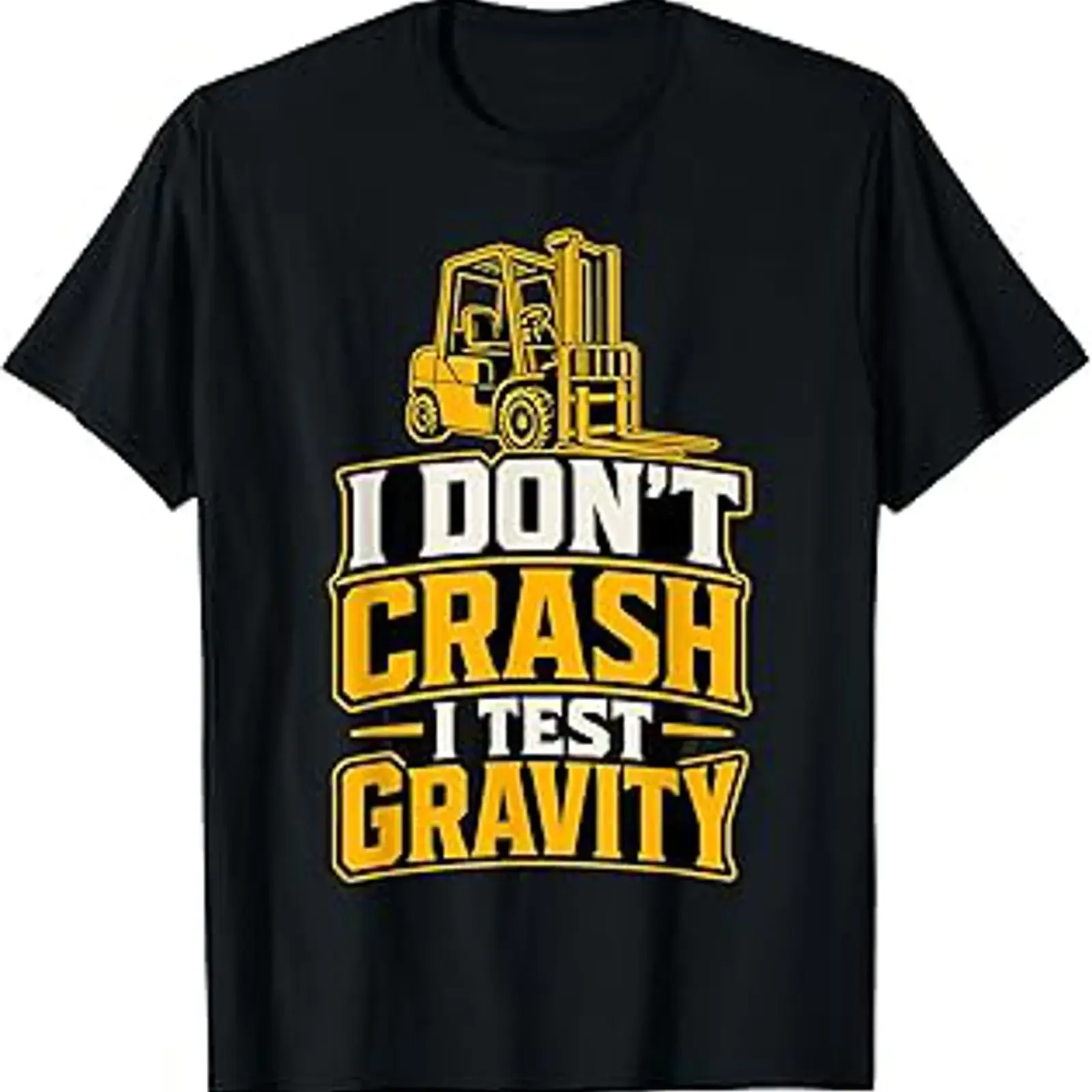 Forklift Operator Humor Driver T Shirt vintage Washed graphic Stylish Slightly homme Top For Everyday Wear Unisex streetwear