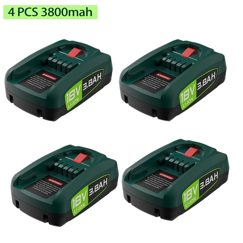 Voor Bosch PBA 18V Batterij 8.0AH Li-Ion Vervanging PST PSB PSR Huis Tuingereedschap AL1810CV AL1815CV