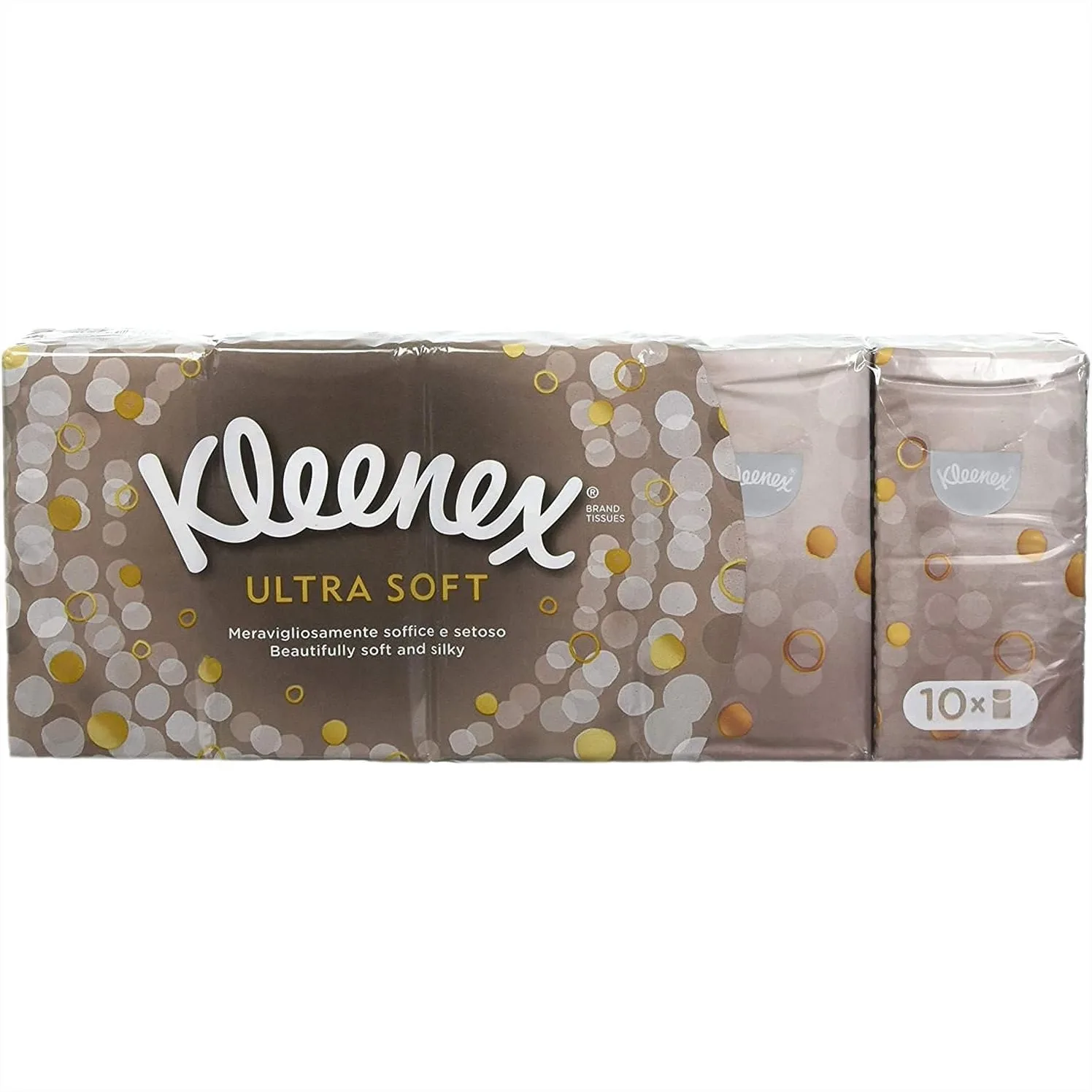 

Ultra Soft Facial Tissue Pocket Pack for On-the-Go, 10 Pack