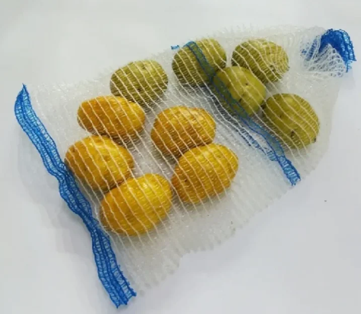 2025Produsen Memproduksi Tas Serut Jaring Bawang Kentang Murah Kualitas Tinggi yang Disesuaikan Tas Jaring Rajutan