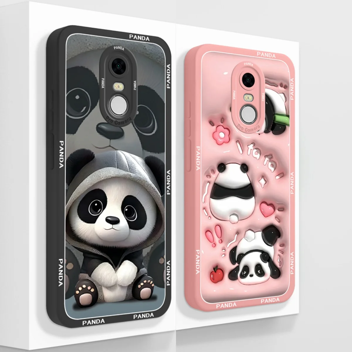 Funda Xiaomi Redmi Note 5 Panda – Silicona antigolpes y cámara