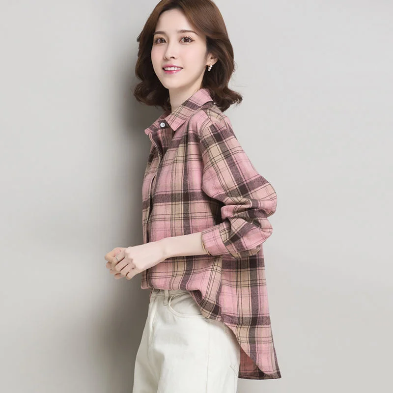 Clothes Women's Retro Loose Shirt Coat Vintage Clothes for Women Tops Shirts Blouses