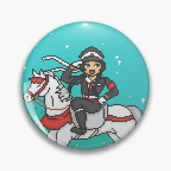 Мягкая булавка Yamato Nanbaka Pixelart для женского воротника, украшение для воротника, модная металлическая брошь для любимой шляпы, забавная булавка для одежды, милый мультяшный значок