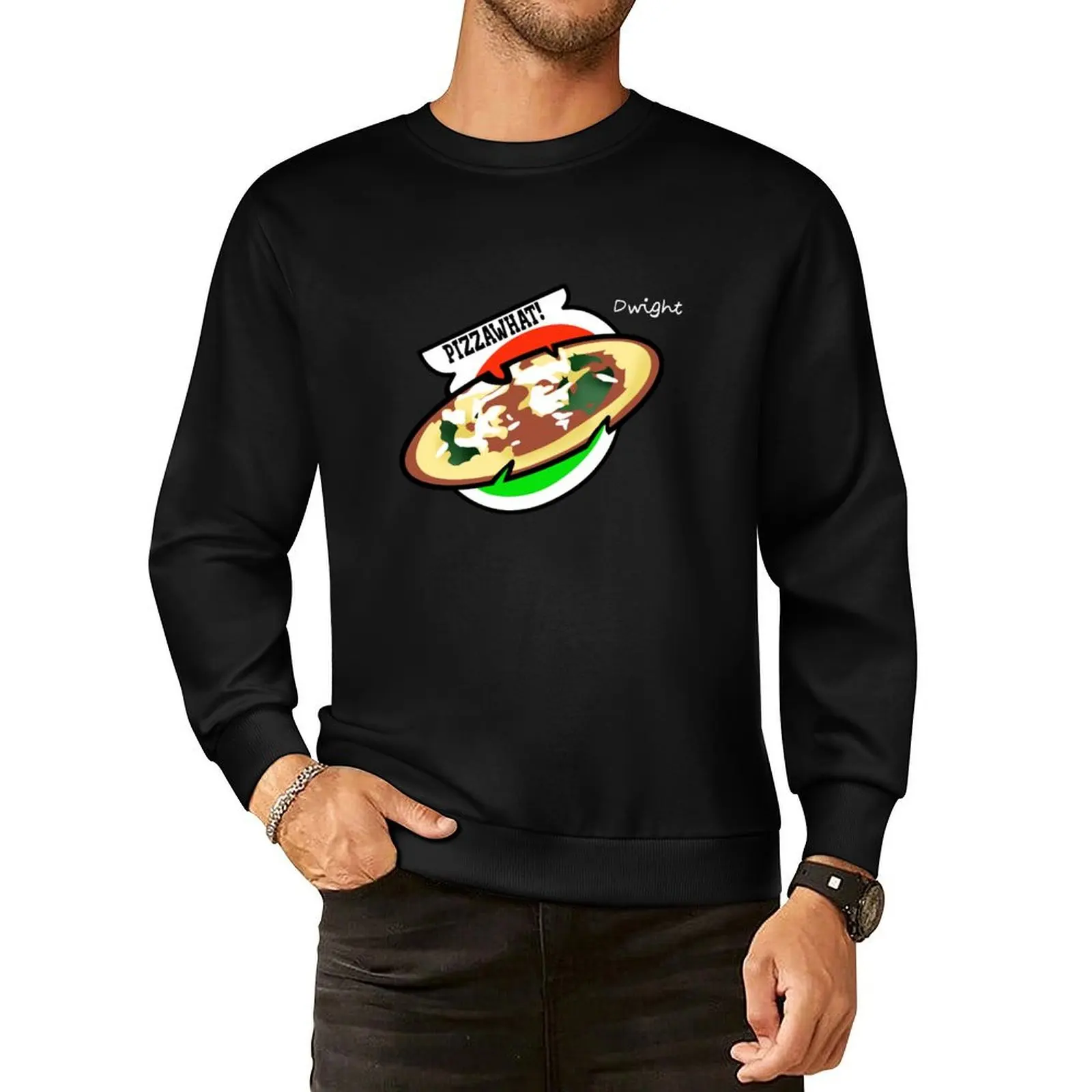 

Dwight Fairfield dbd pizza Pullover Hoodie mens clothing japanese style new hoodies and sweatshirts