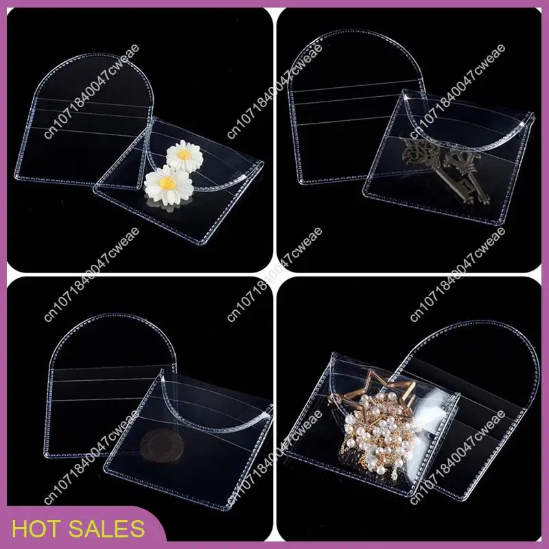 

200Pcs Single Pocket Coin Flip, 2Inch Individual Clear Plastic Sleeves Holders Coin Holder Small Coin Sleeves-A98U