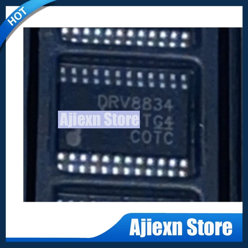 

10 шт. DRV8834PWPR DRV8834 HTSSOP24 ИС привода двигателя подходит для шагового двигателя в наличии 100% новый и оригинальный