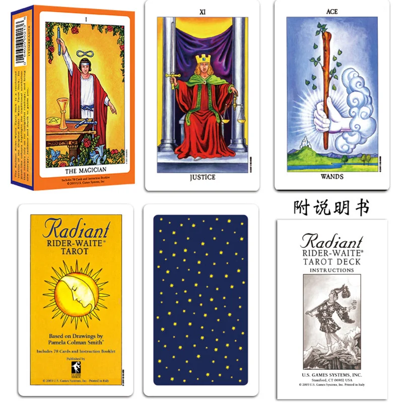 Full English Edition Tarot Magician Tarot Deck Board Game Cards Game Cards Game