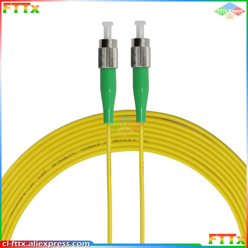 

FC/APC Fiber Optic Patch Cord Cable FC-FC 1/3/5/10/20/30M Jumper Single Mode Simplex 3.0mm Optical Fibra Optica FTTH