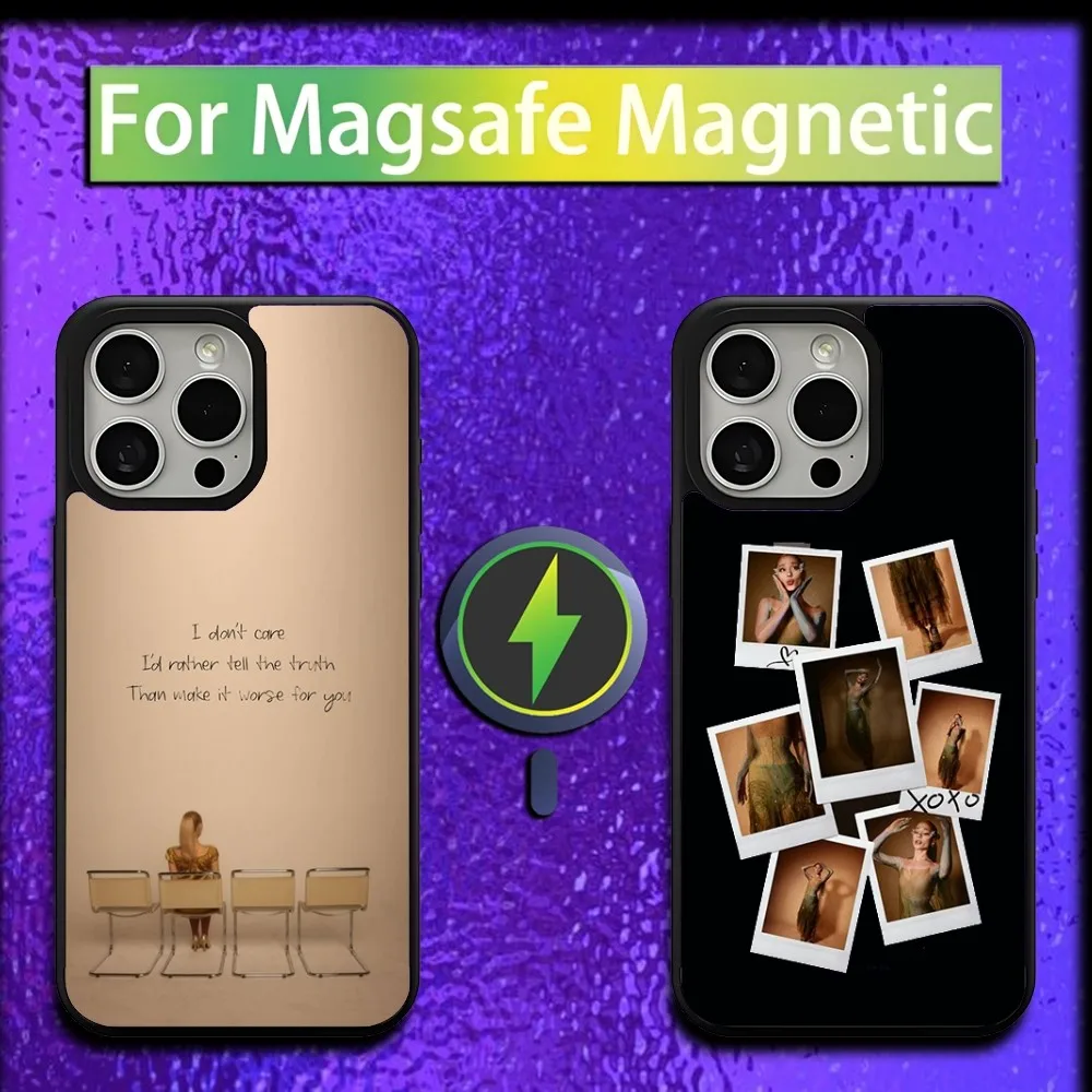 

Actor Singer A-Ariana G-Grande Phone Case For iPhone 16,15,14,13,12,11,Plus,Pro,Max,Mini Magsafe Magnetic Wireless Charging