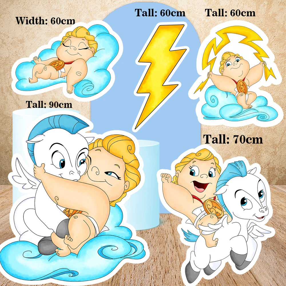 Panneau Hercules KT découpé sur le thème du bébé, 16 pouces/24 pouces/35 pouces, décor de fête prénatale pour fille, accessoires debout, signe de cour