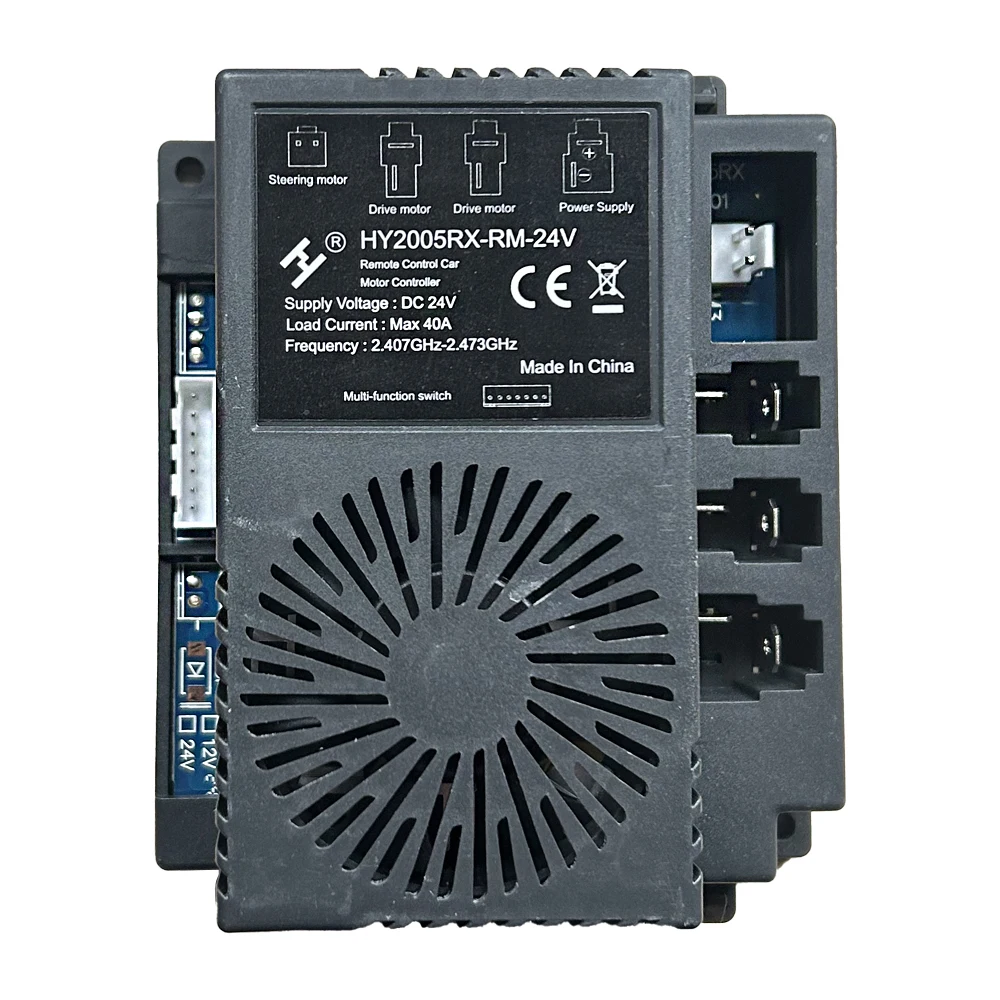 Hollicy HY2005RX HL 12V 24V 40A ハイパワー子供用電気自動車 2.4 グラム Bluetooth RC レシーバーコントローラーマザーボードトランスミッター