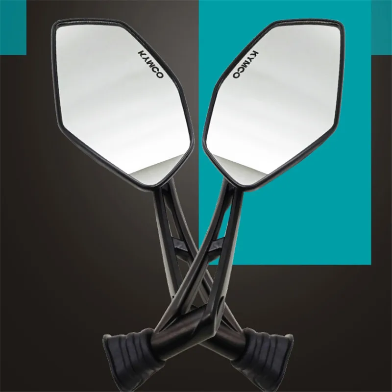 Motorcycle Rearview Mirrors Scooter Mirrors Motorbike Accessories for KYMCO S350 CT300 CT250 L300 Honda PCX Easy Installation