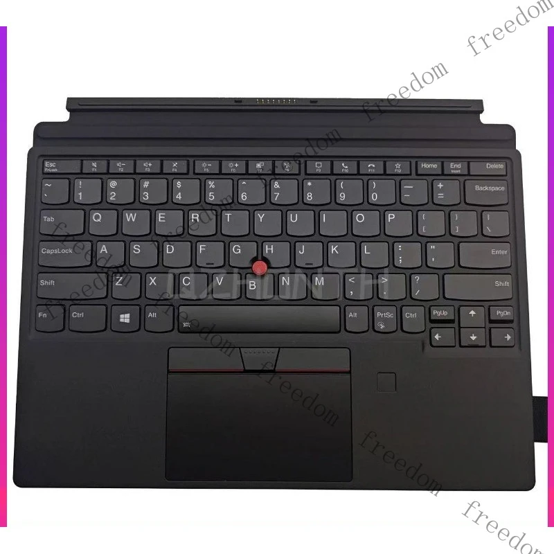 

HTS New For Lenovo ThinkPad X12 Detachable 1st Gen Tablet Laptop Dock Keyboard US