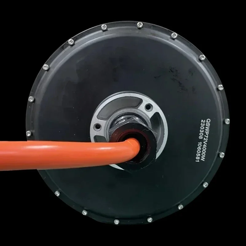 Q-S motor 8000W V3 single axis electric vehicle wheel hub motor