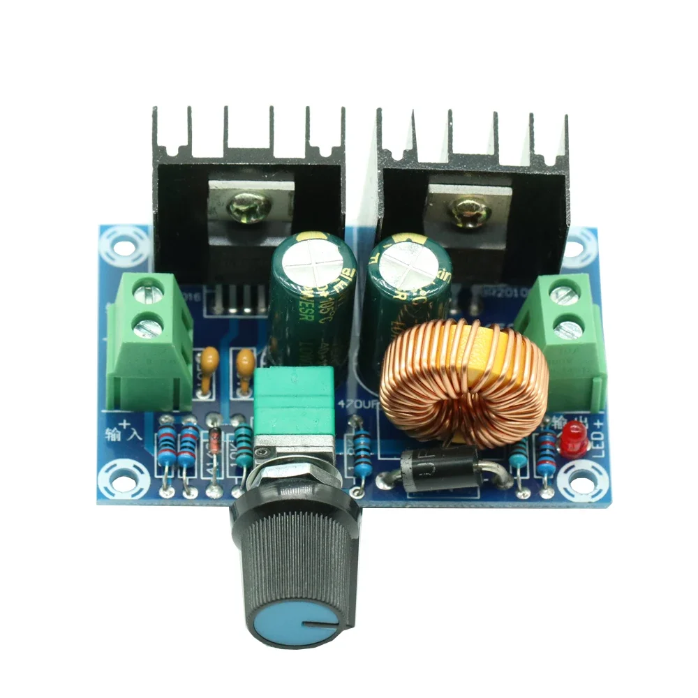 Max 8A XL4016 XL4016E1 200W High Power DC-DC XH-M401 PWM Adjustable Step-down Buck Converter Module Tire Voltage Regulator